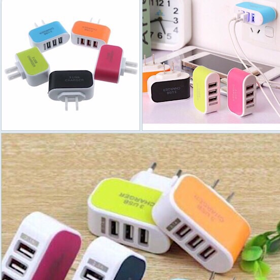 Củ sạc 3 cổng USB
