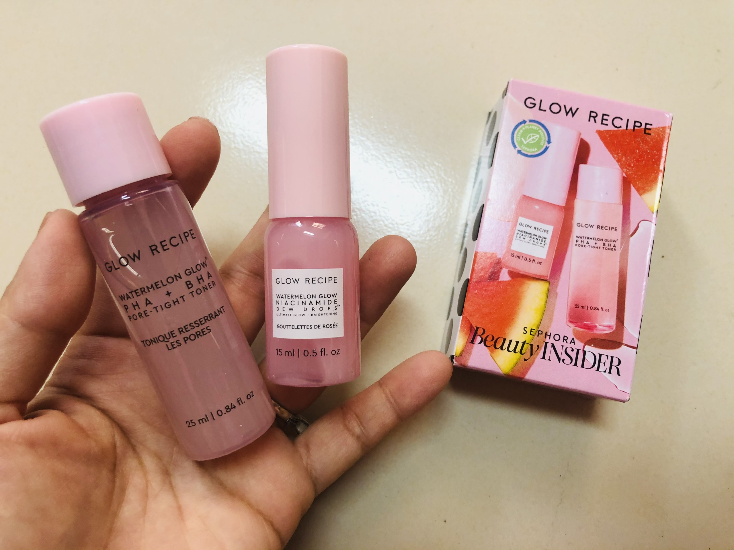 [CÓ BILL US] Set dưỡng da GLOW RECIPE Watermelon Birthday 2023 chuẩn SEPHORA