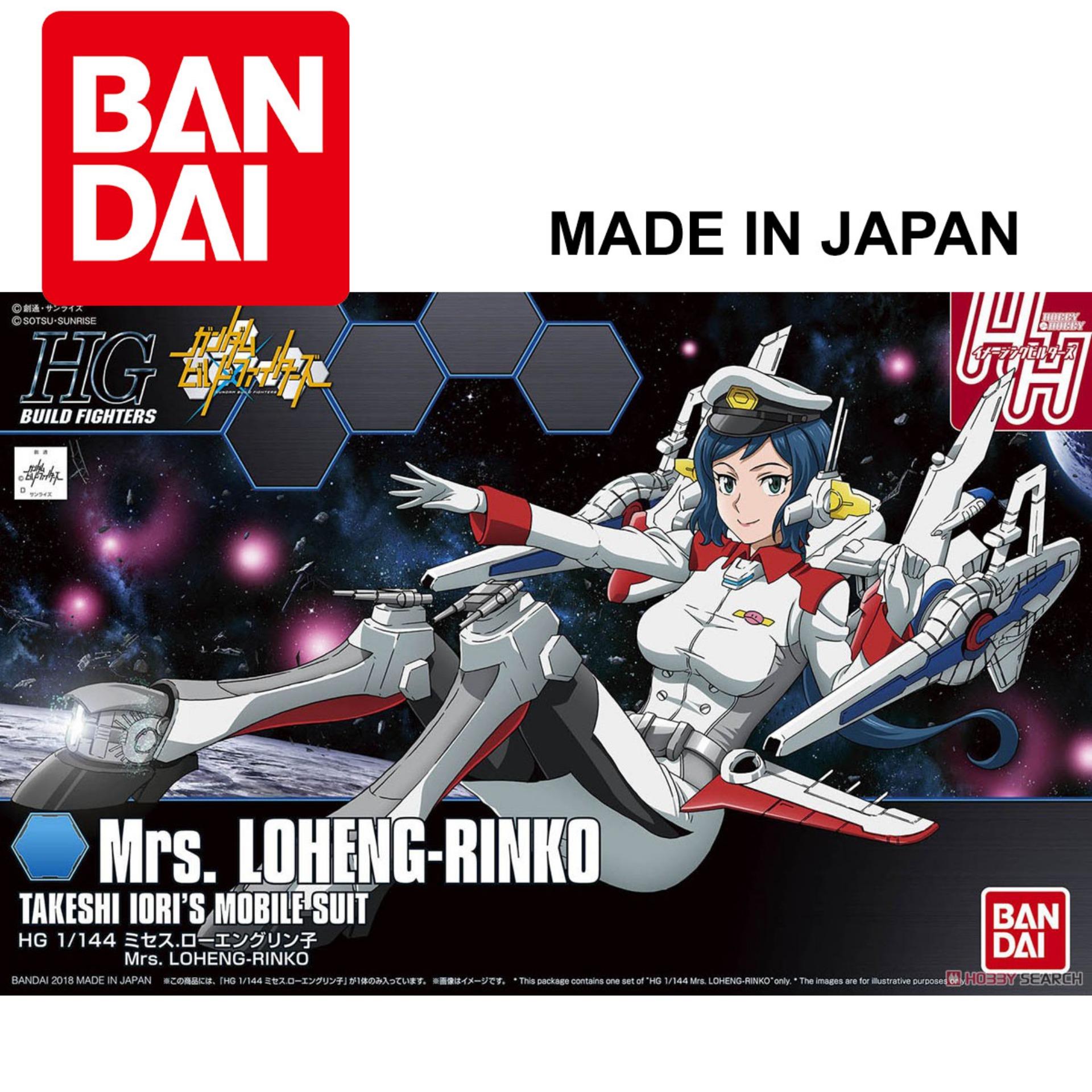 Mô hình gundam bandai 1/144 hgbf067 mrs. loheng-rinko serie hg build fighters