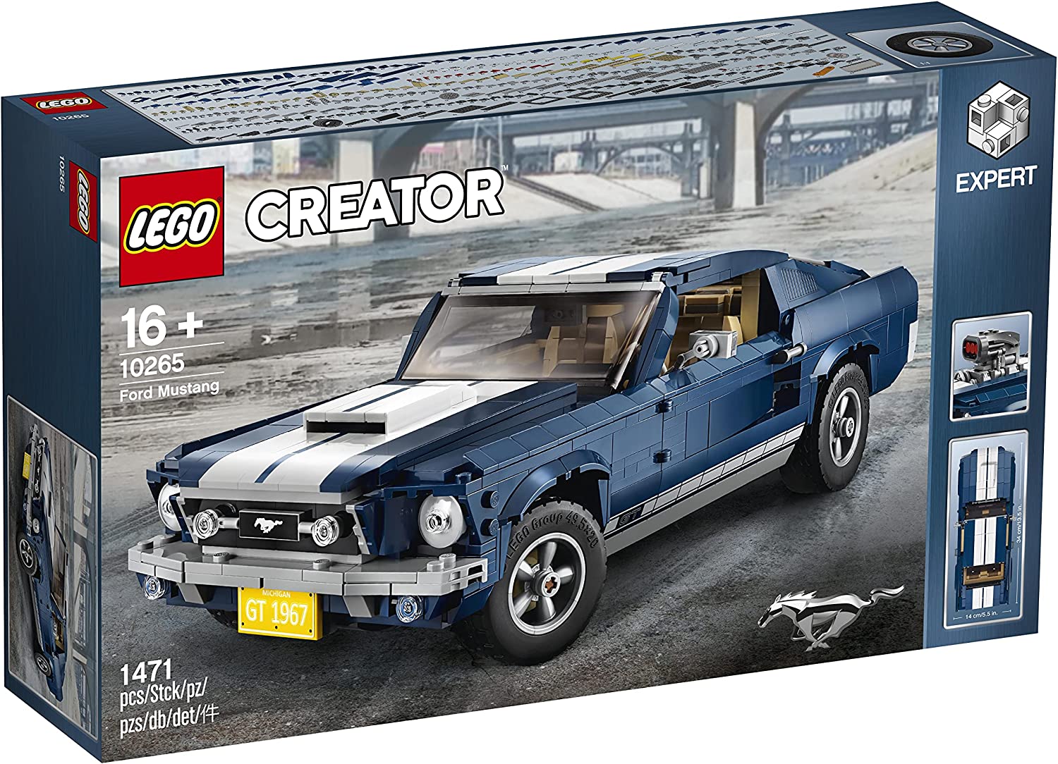 Brick4u - lego creator expert - 10265 - ford mustang