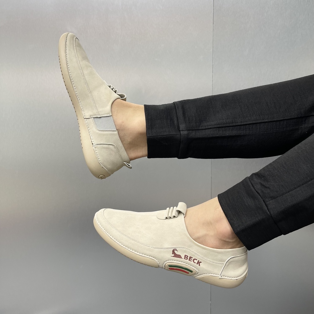 Giày lười , giày da nam beck be gd01