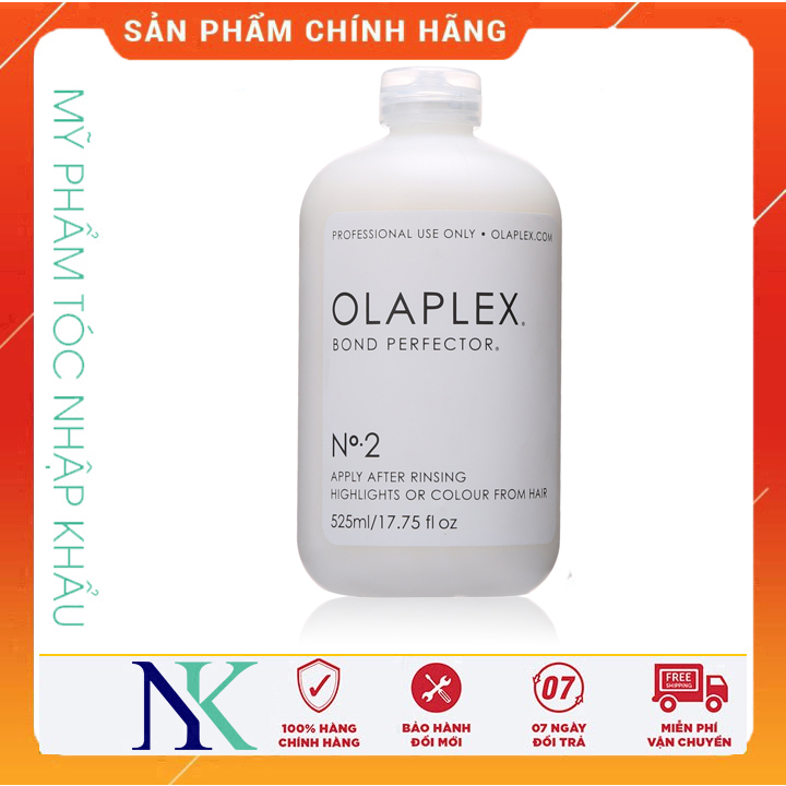 [HCM]Phục Hồi Olaplex Số 2 Cho Tóc Cháy Nát Hư Tổn Nặng 525Ml