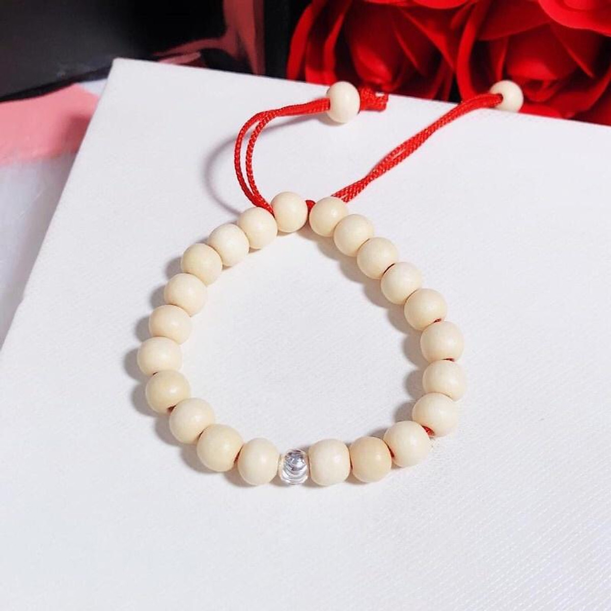 Vòng dâu cho bé - vòng dâu tằm cho bé sơ sinh mix bạc ta chuẩn