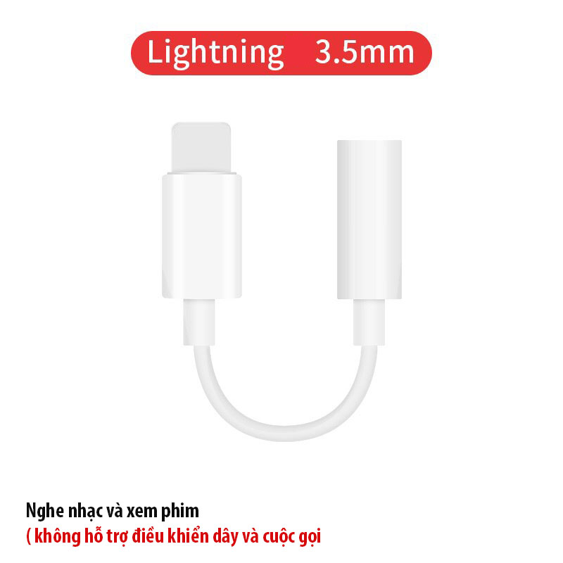 Cáp chuyển đổi Lightning sang 3.5mm Apple