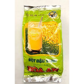 Bột đậu xanh Hòa An gói 500g - Bột đậu xanh uống liền pha sẵn - Đặc sản Hải Dương dùng được cho người tiểu đường béo phì