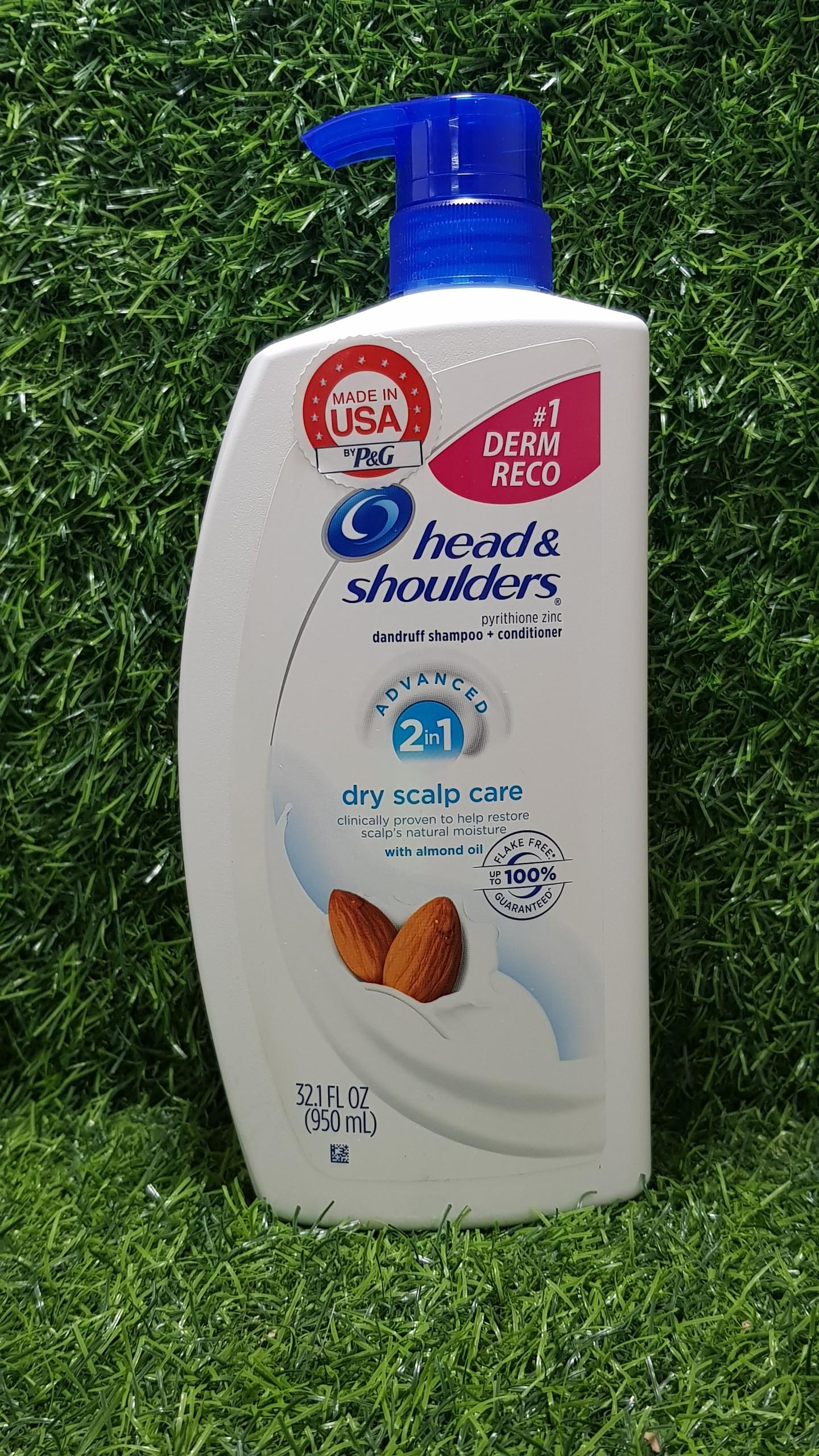 Dầu gội và dầu xả Head and Shouder Dry Scalp Care 2in1 950ml