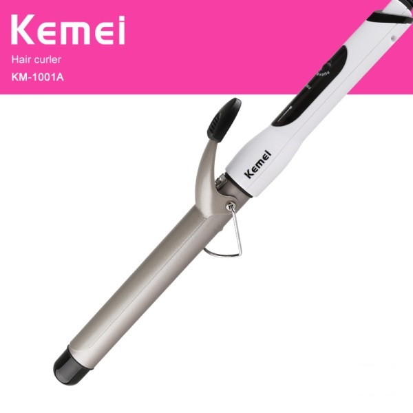   HCM Máy Uốn Tóc Trục Dài Lọn To 4 Mức Chỉnh Nhiệt Kemei 1001A 