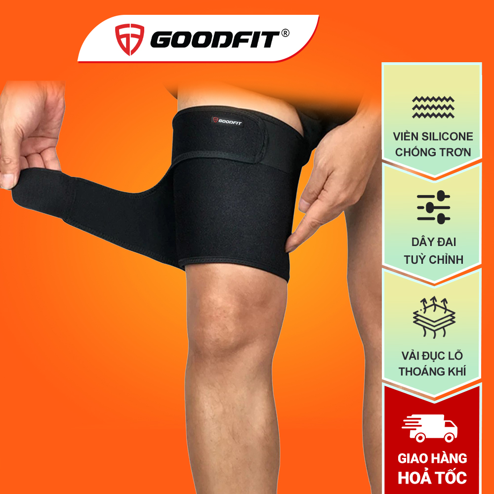 Đai đùi, bó đùi bảo vệ đùi, khớp háng goodfit gf502t