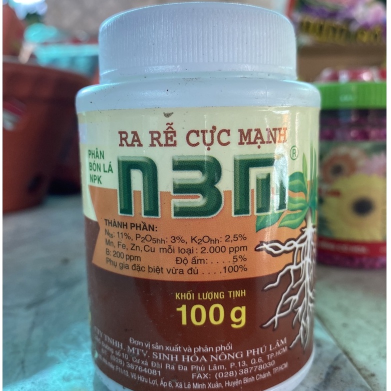 Kích ra rễ cây trồng n3m - 100gr