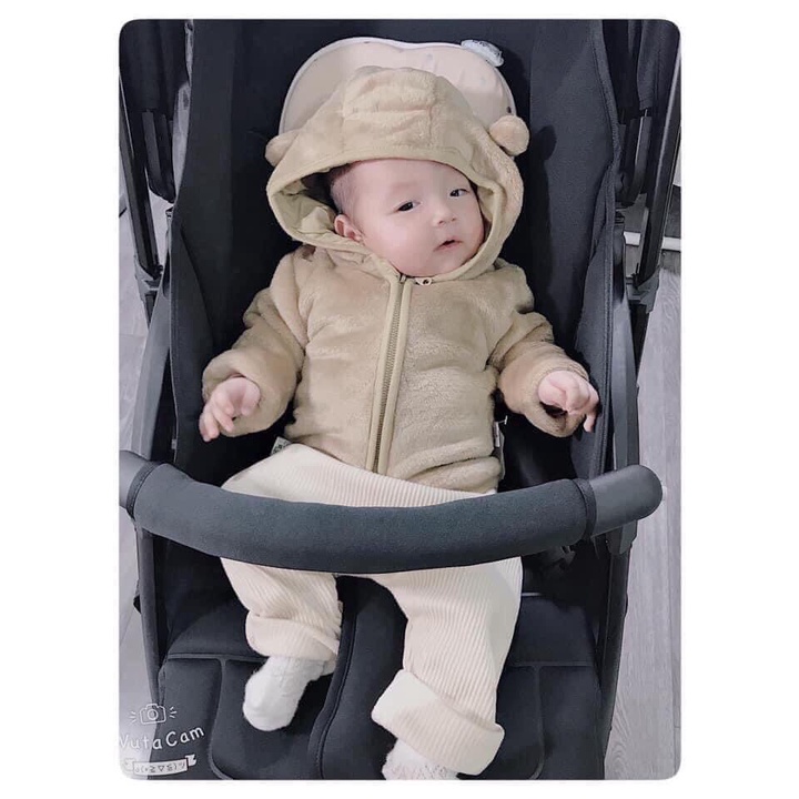 Áo lông cừu cho bé áo khoác lông xuất dư trẻ em siêu ấm