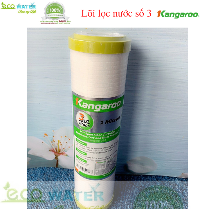 Lõi lọc nước kangaroo - Lõi lọc nước số 3 kangaroo