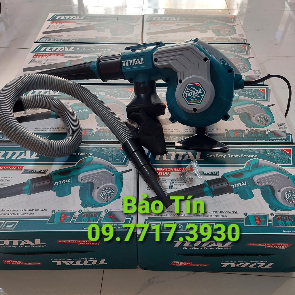 Máy hút thổi bụi 800w total tb2086 hút bụi thổi bụi total rẻ