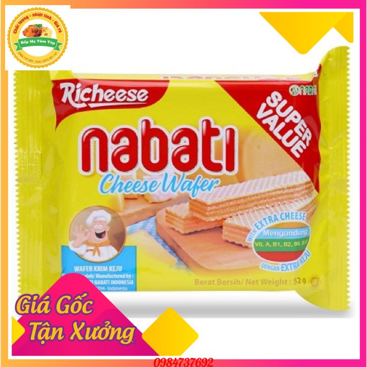 COMBO 30 CHIẾC BÁNH NABATI VỊ FOMAI GIÒN XỐP