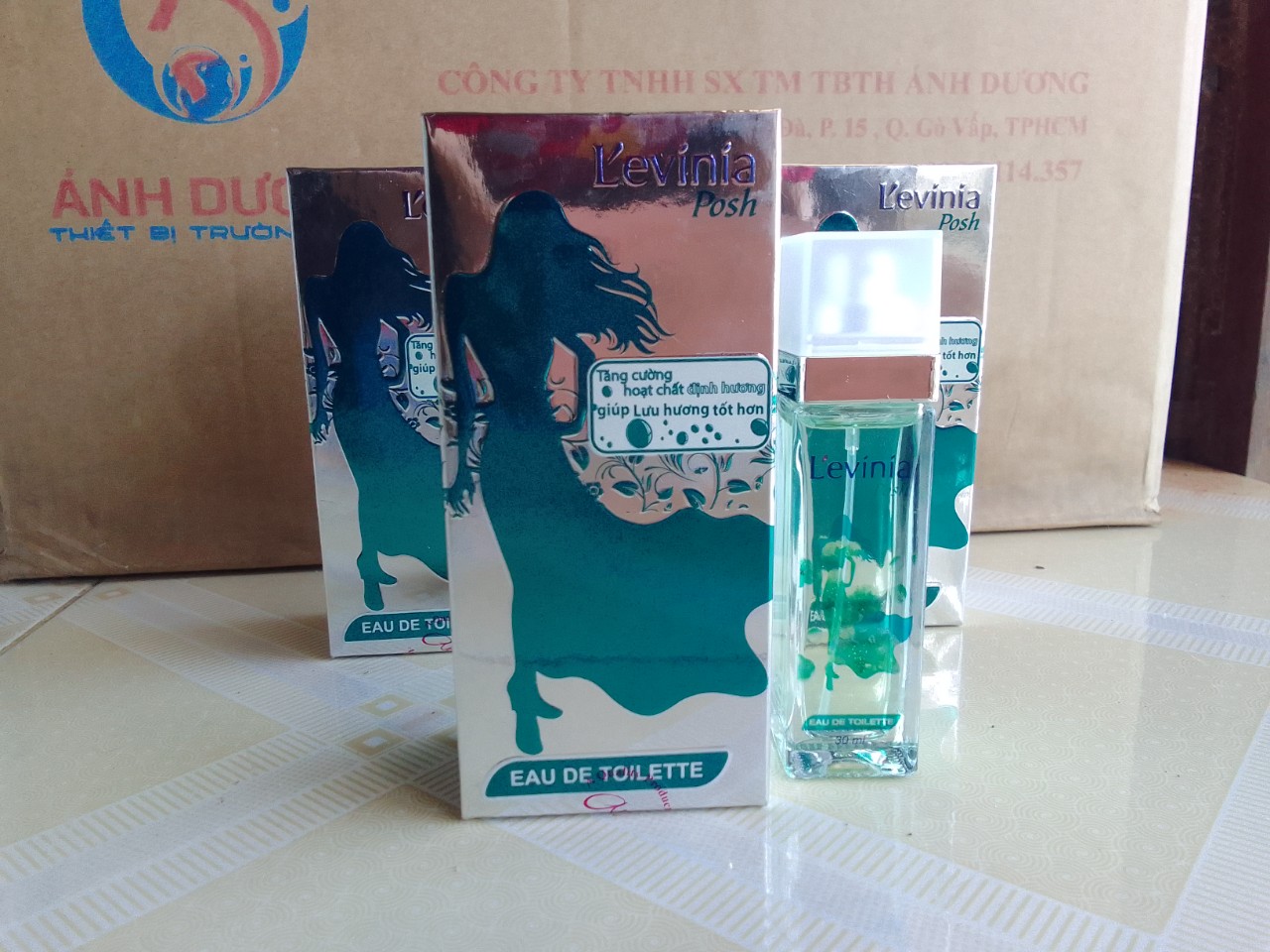 Nước hoa cao cấp dạng xịt l'evinia posh 30ml chính hãng