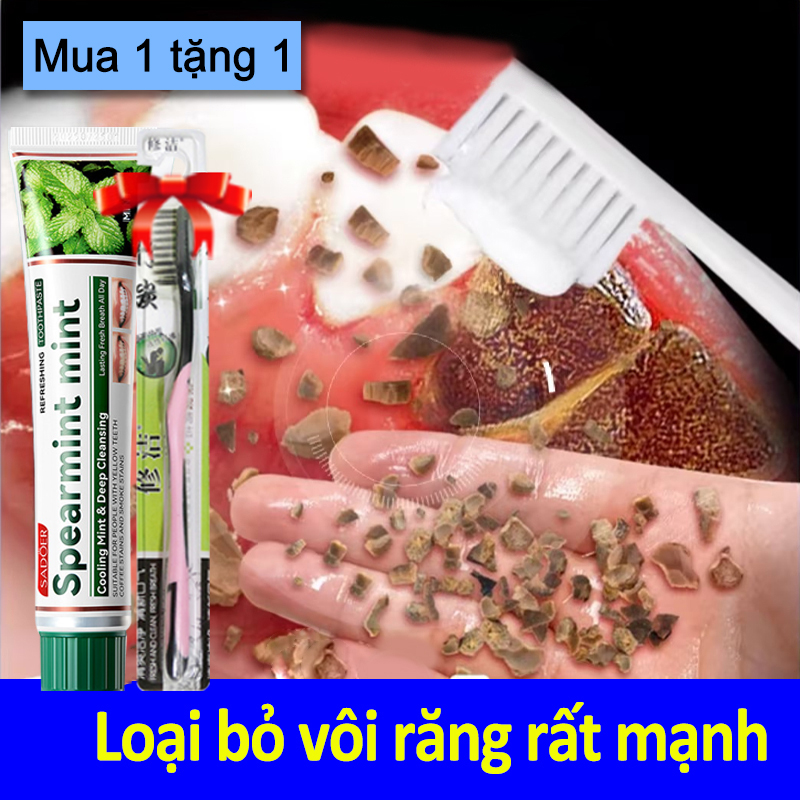 Kem đánh răng làm trắng răng 100g làm trắng răng phục hồi nướu hư tổn sâu răng tẩy trắng răng ố vàng lâu năm,kem đánh răng dụng cụ làm trắng răng hơi thở thơm mát