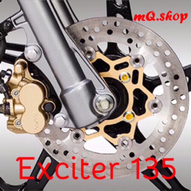 Đĩa phanh dầu trước xe exciter 135 - đĩa phanh trước xe exciter 135