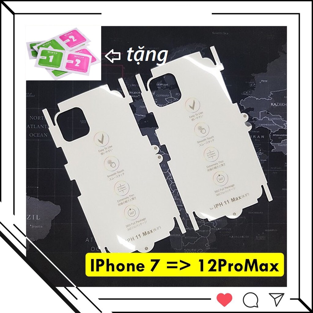 [RẺ VÔ ĐỊCH] Miếng Dán PPF IPhone Nhám Tự Phục Hồi Đủ Các Dòng