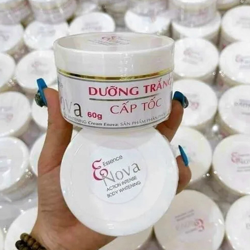 Kem ENova dưỡng trắng da toàn thân trắng nhanh chuyên dùng trộn kem hủ 60gr