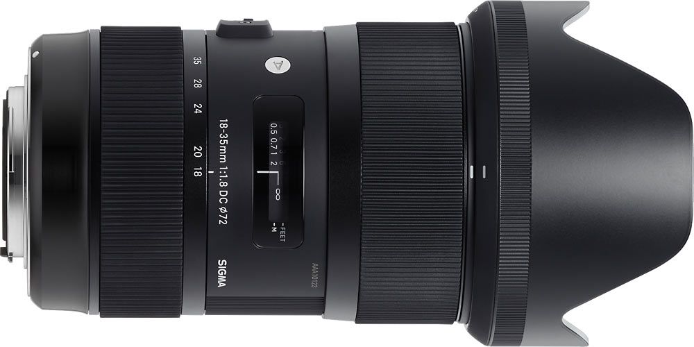 [FreeshipMAX] [HCM][Trả góp 0%]Sigma 18-35mm f/1.8 DC HSM Art for Nikon Canon-