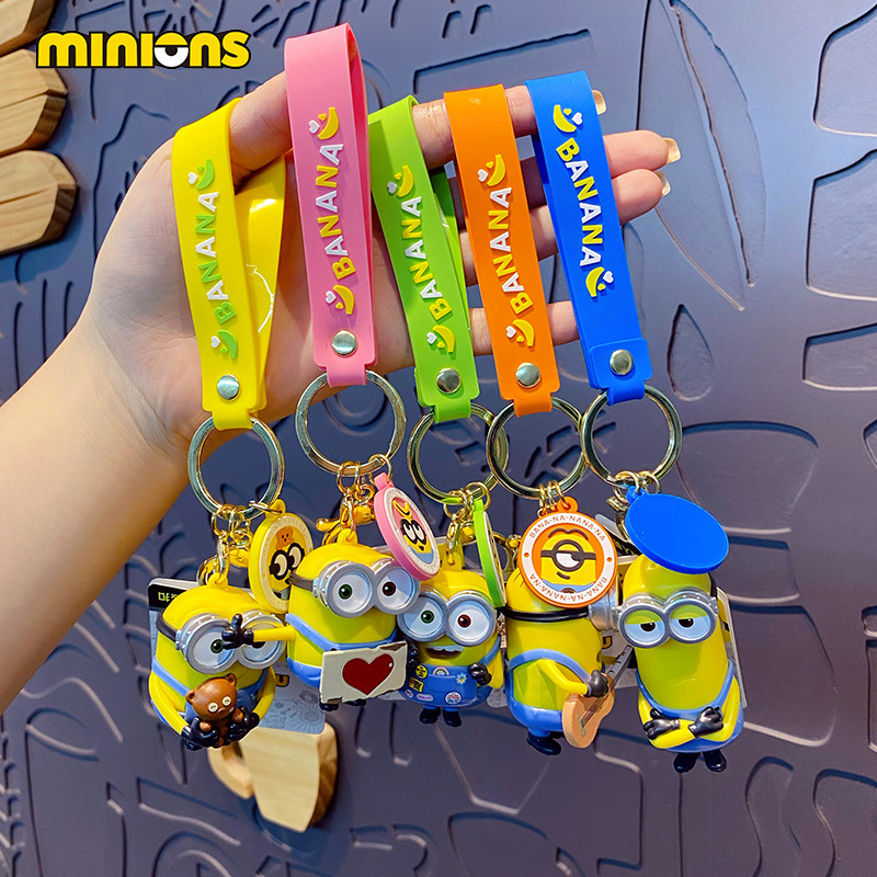 Móc khóa minion minions cao cấp đáng yêu