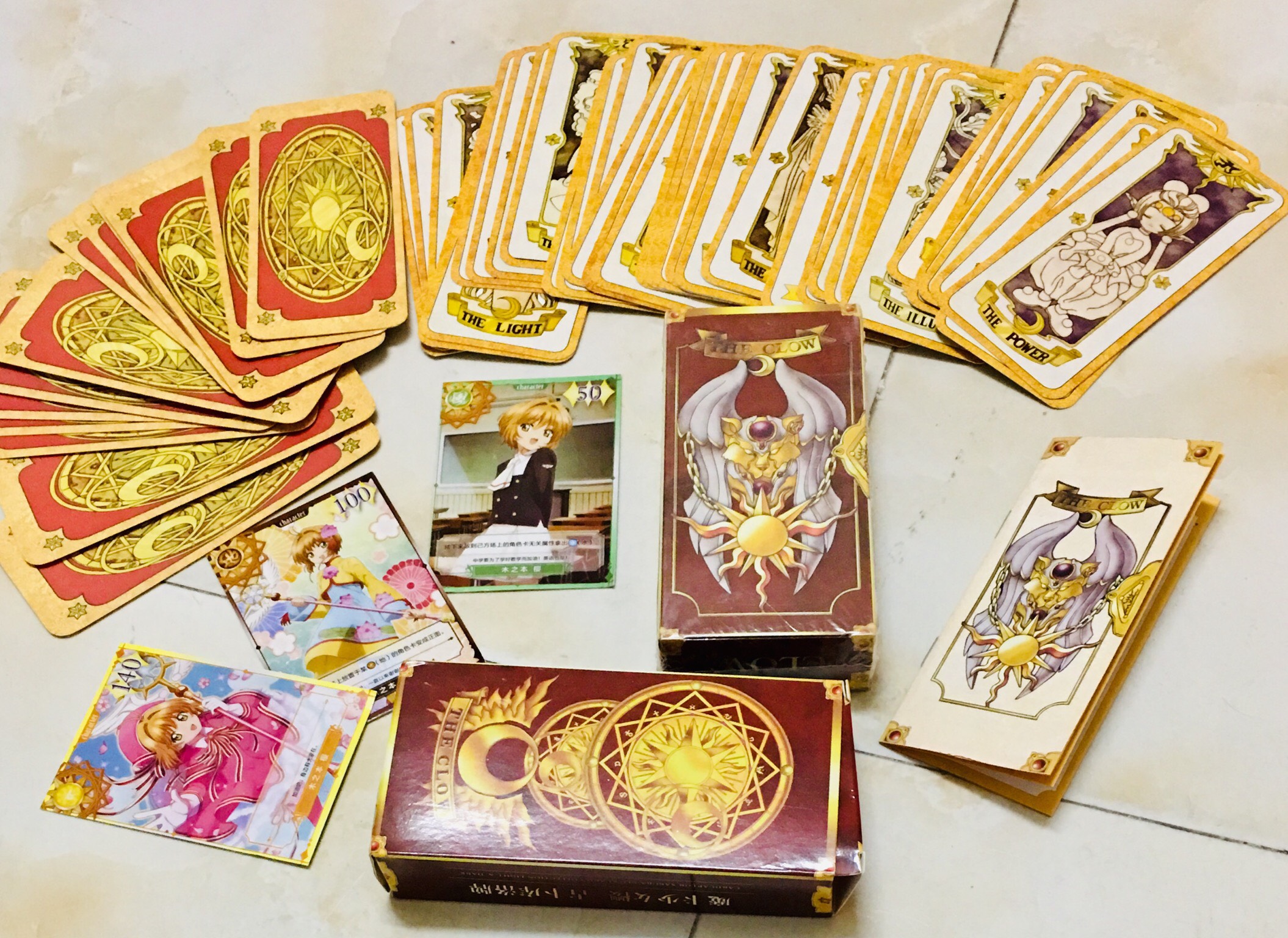 Bộ bài CLOW SAKURA 56 lá