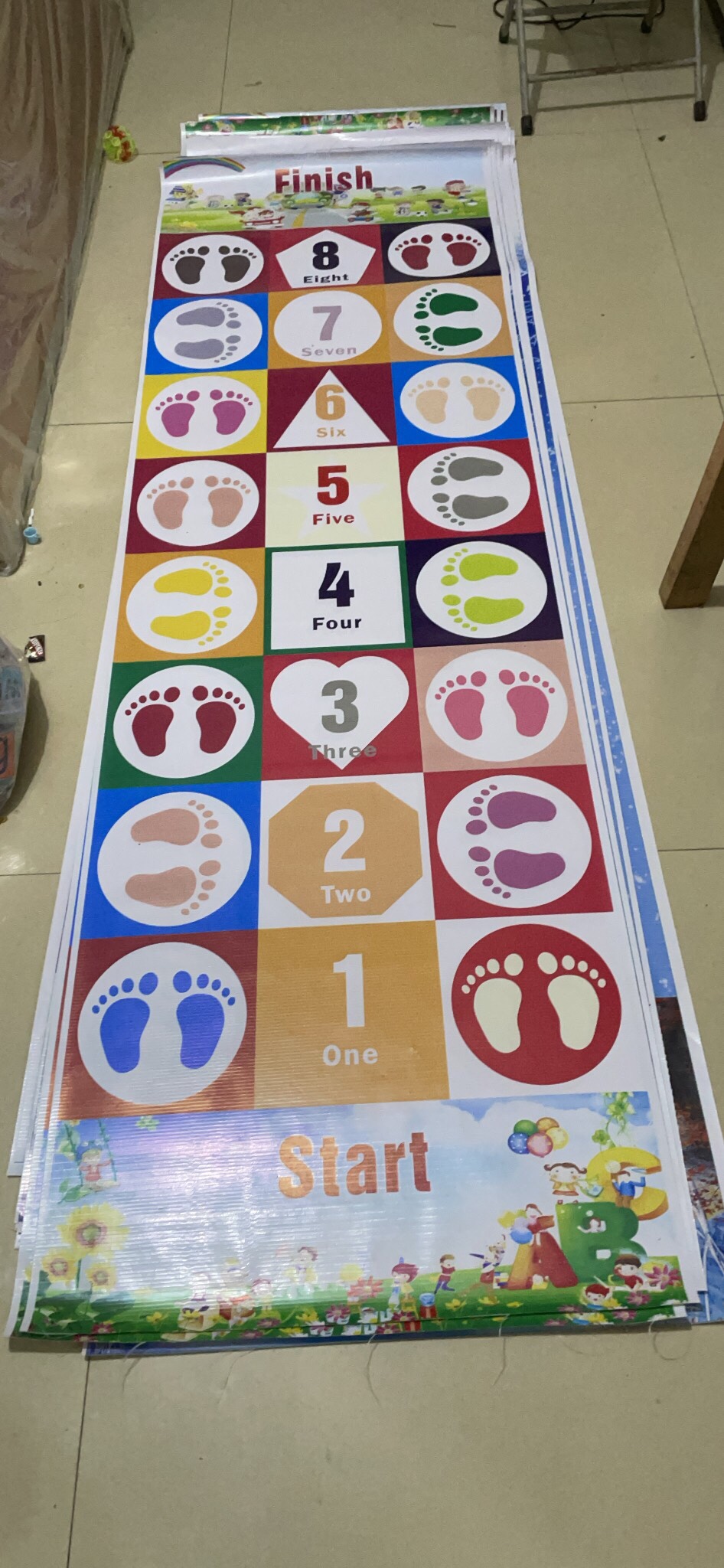 Thảm vận động chơi trò chơi cho bé