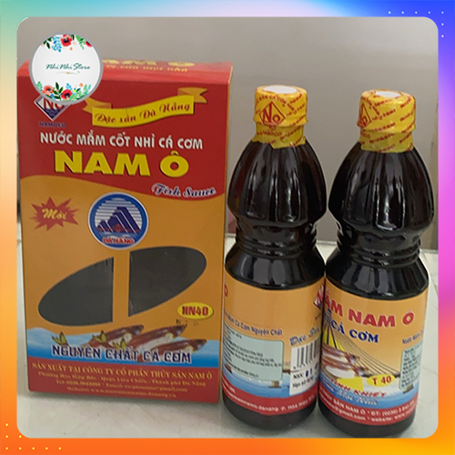 Nước mắm cốt nhỉ cá cơm nam ô 500ml 40 độ đạm - đặc sản đà nẵng