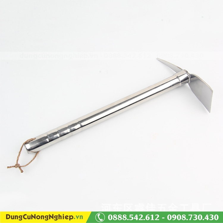 Cuốc đào đất Inox 2 chức năng