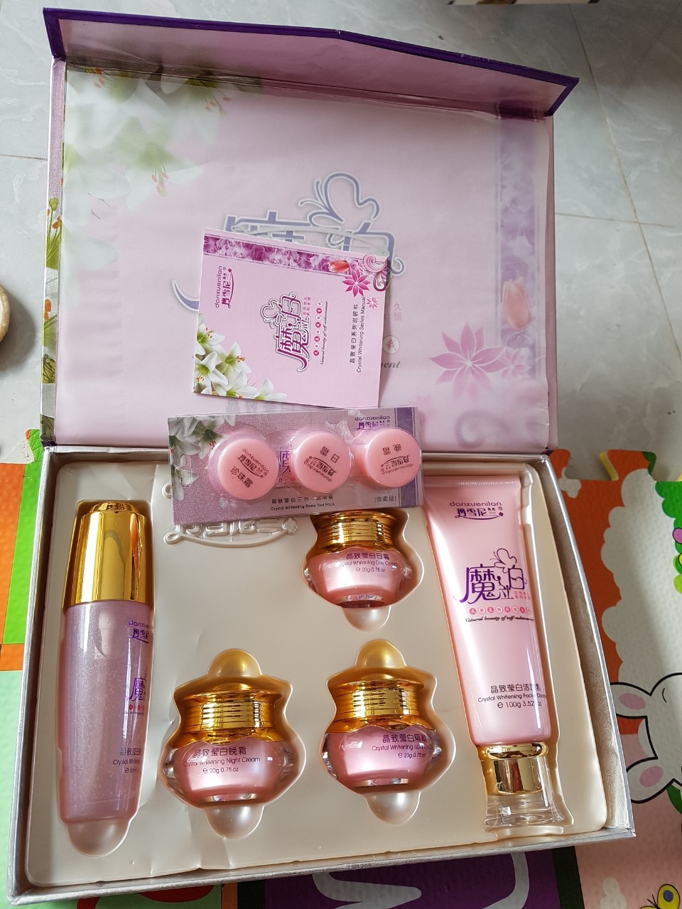 BỘ 5 MÓN HOÀNG CUNG MÀU HỒNG