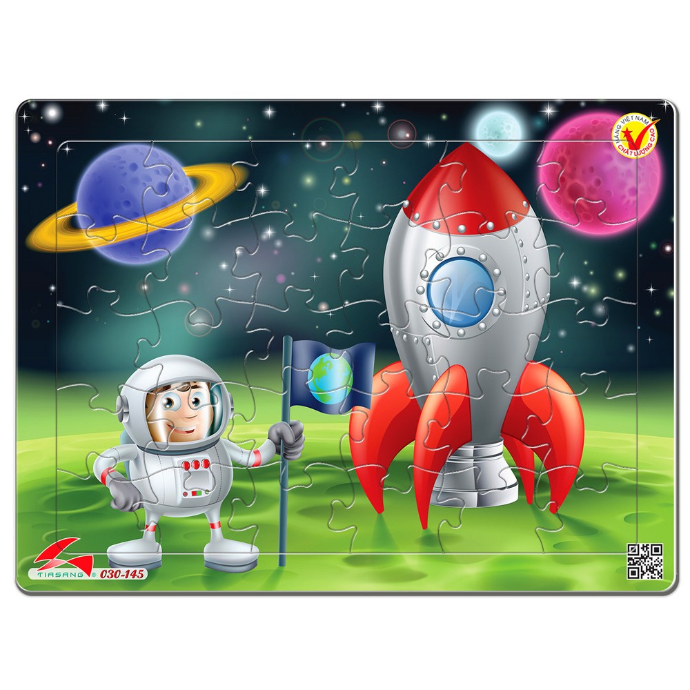 Tranh xếp hình Tia Sáng 30 mảnh - Phi hành gia - MSP: 030-145