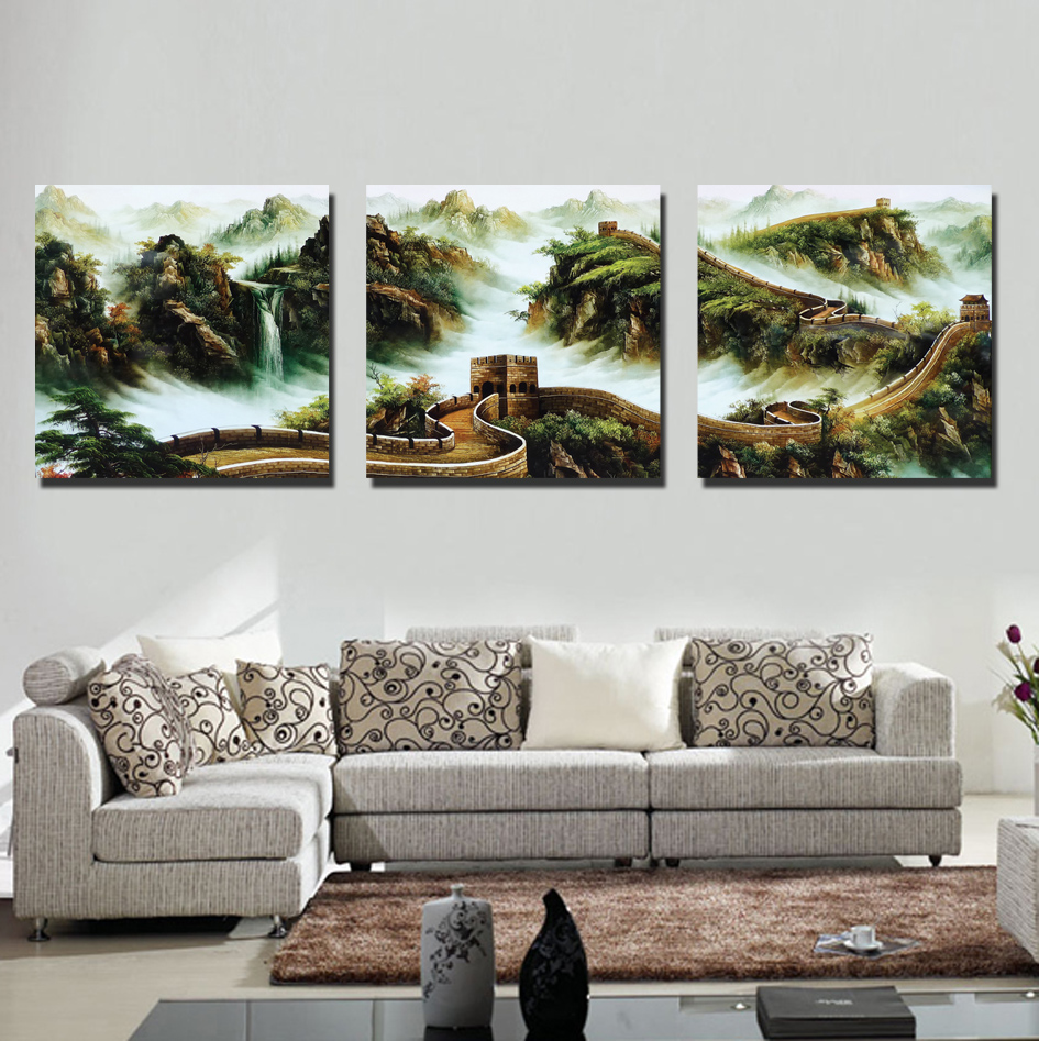 Tranh treo tường bộ ghép, tranh trang trí tường bộ 3 tấm, treo phòng khách, phòng ngủ, trang trí quán ăn, nhà hàng, khách sạn