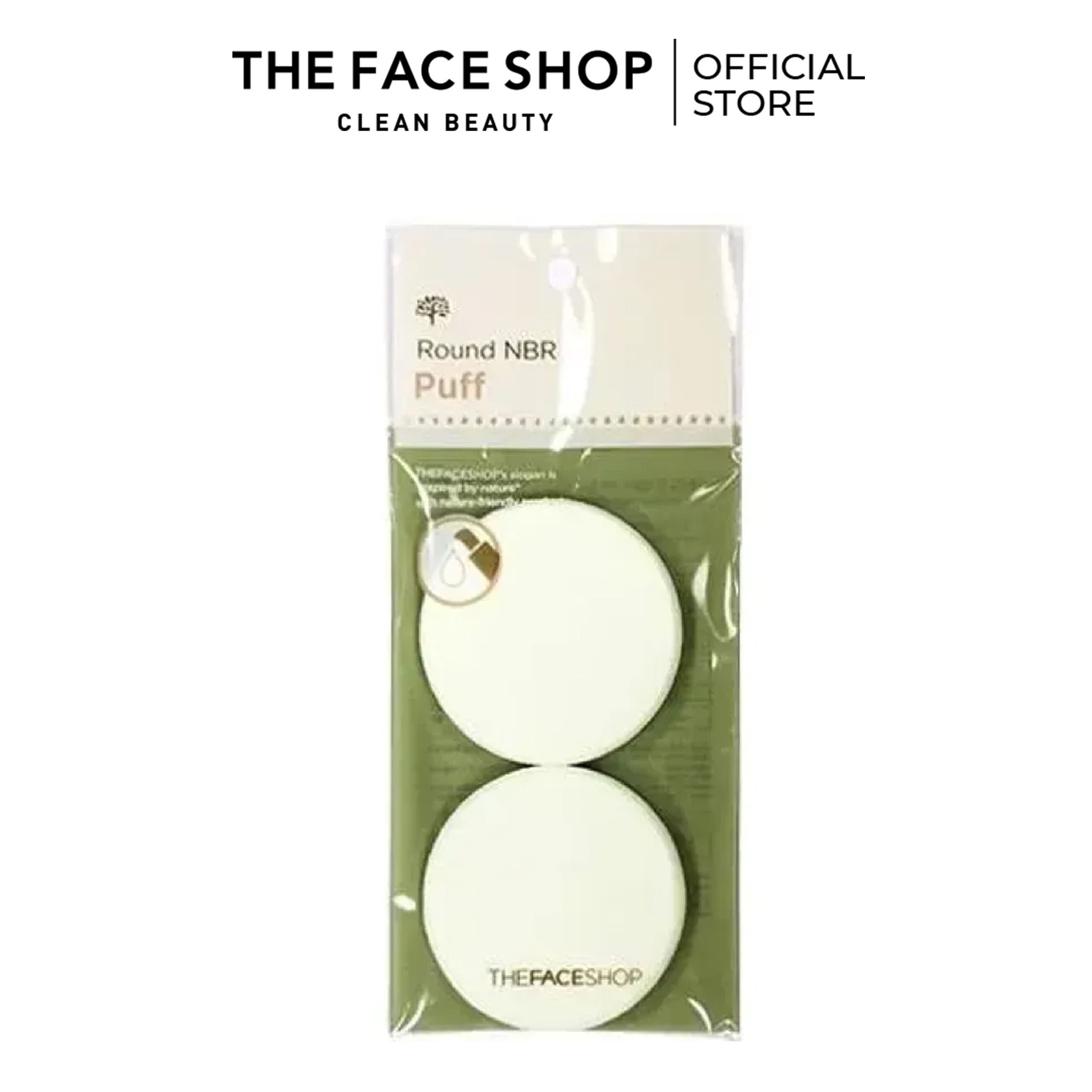 Bông mút tán kem nền daily beauty tools round nbr puff