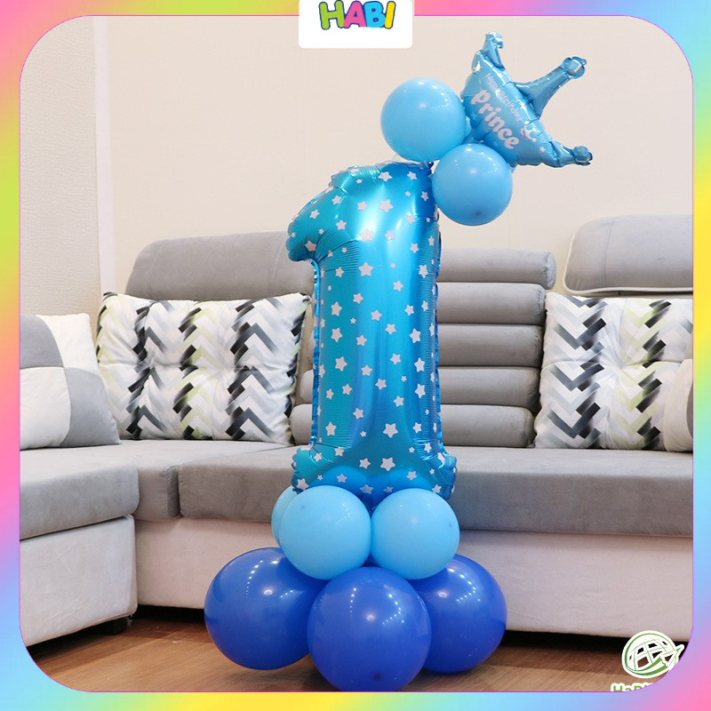 Combo bóng số siêu to khổng lồ 115cm như hình 100% pk33