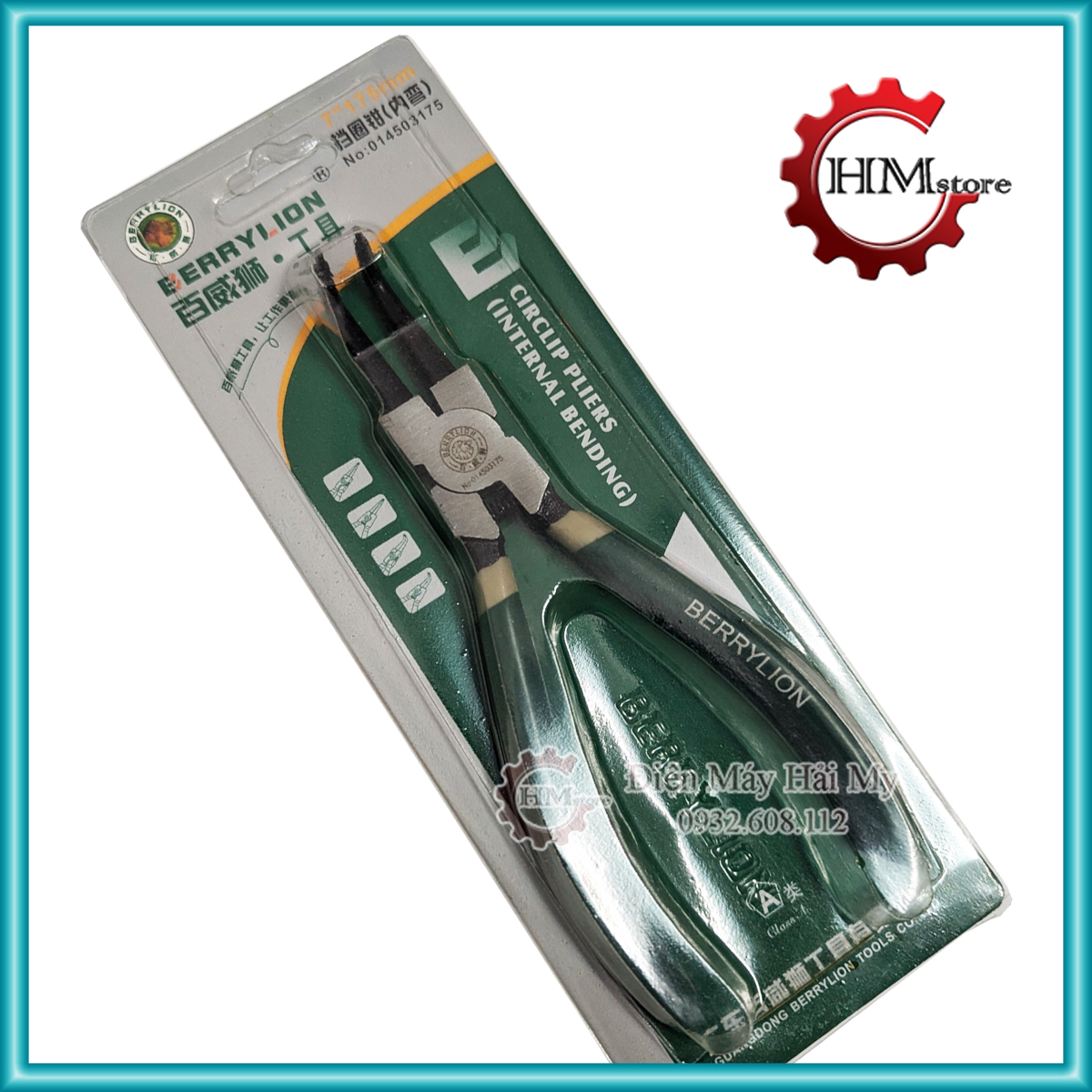 Kềm mở phe đa năng 6inch BerryLion, chất liệu thép hợp kim chống gỉ - Kìm mở phe trong ngoài, kìm mở phe, kìm mở phe đa năng - HẢI MY STORE