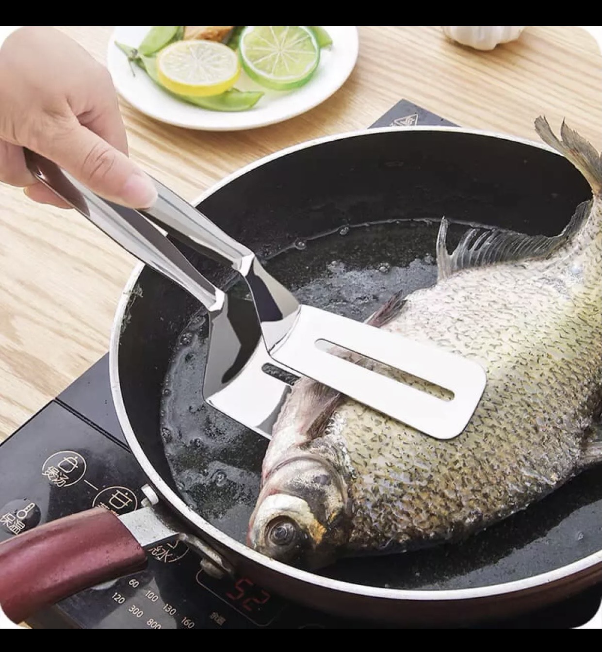 [FREESHIP] KẸP GẮP thức ăn, KẸP GẮP đồ ăn NÓNG Chiên Cá, Thịt Nướng chất liệu INOX Cao Cấp, Đă Năng, An Toàn, Tiện Dụng - AnhTuyet_SHOP