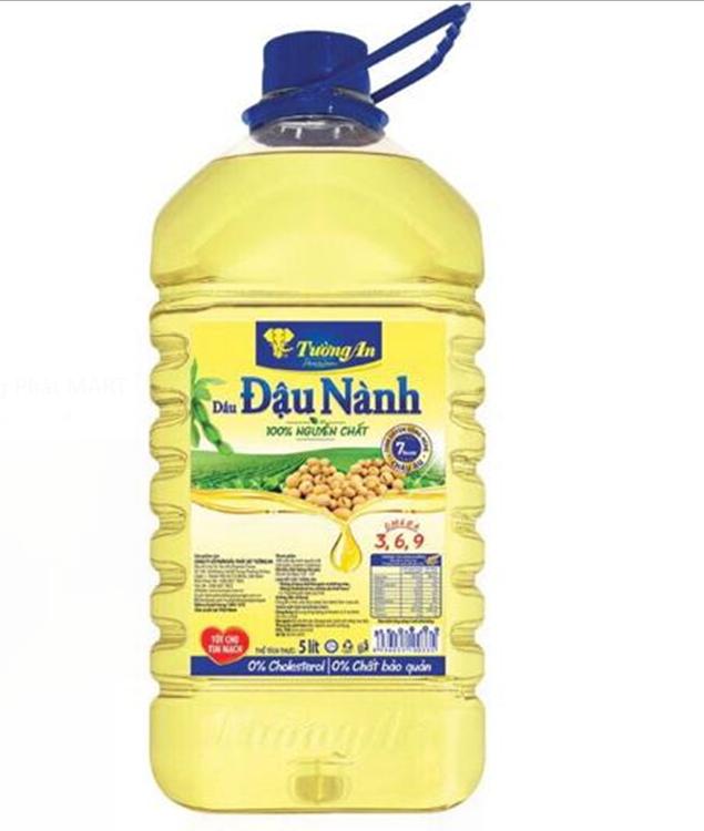 Chai Dầu Đậu Nành Tường An 5L