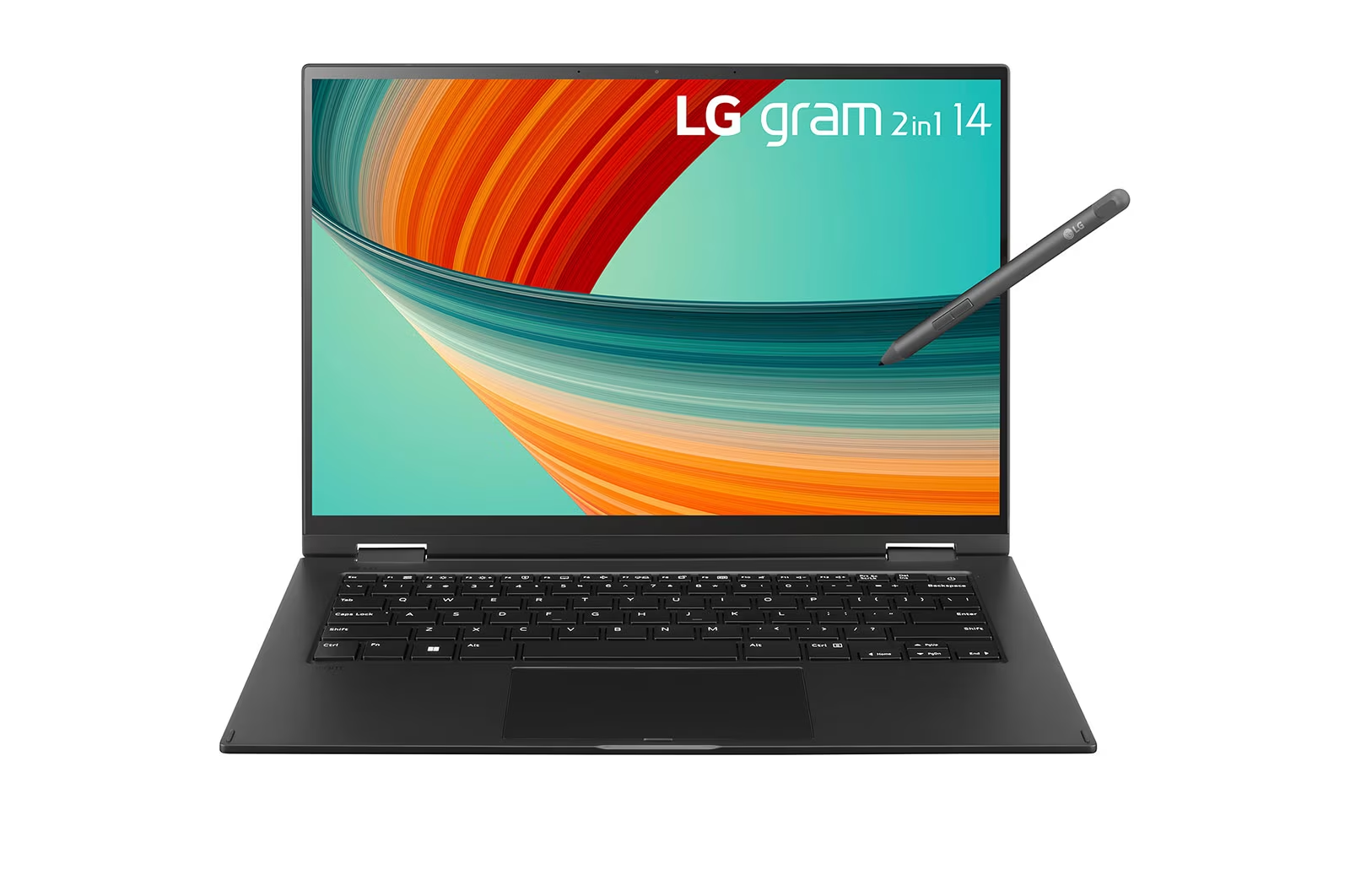 Laptop LG gram 2in1 14'', Windows 11 Home Plus, Intel® Core™ i5 Gen 13, màn hình cảm ứng| 14T90R-G.AH55A5| Hàng chính hãng
