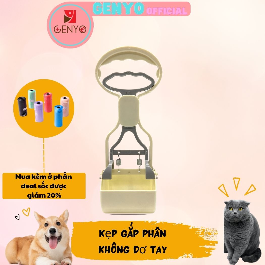 [HCM]Dụng Cụ Hốt Phân Chó Mèo - Cây Gắp Phân Chó Mèo - DON VE SINH 001