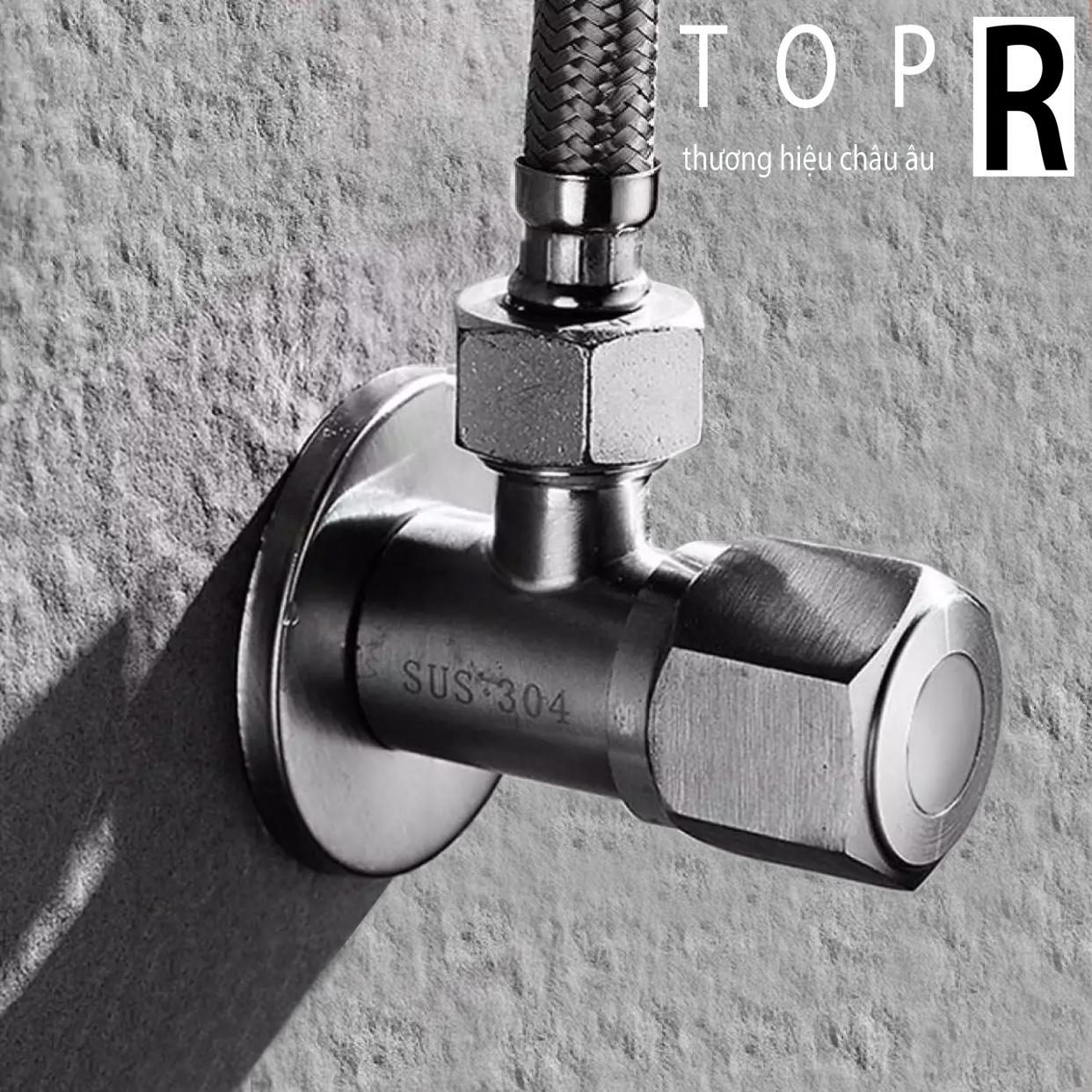Van giảm áp suất, van chia nước 1 ngả inox hình chữ T - Van thu đầu dây cấp