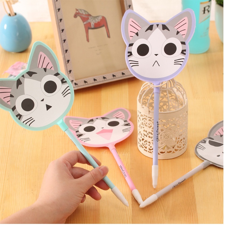Sét 10 chiếc bút mực nước quạt dài