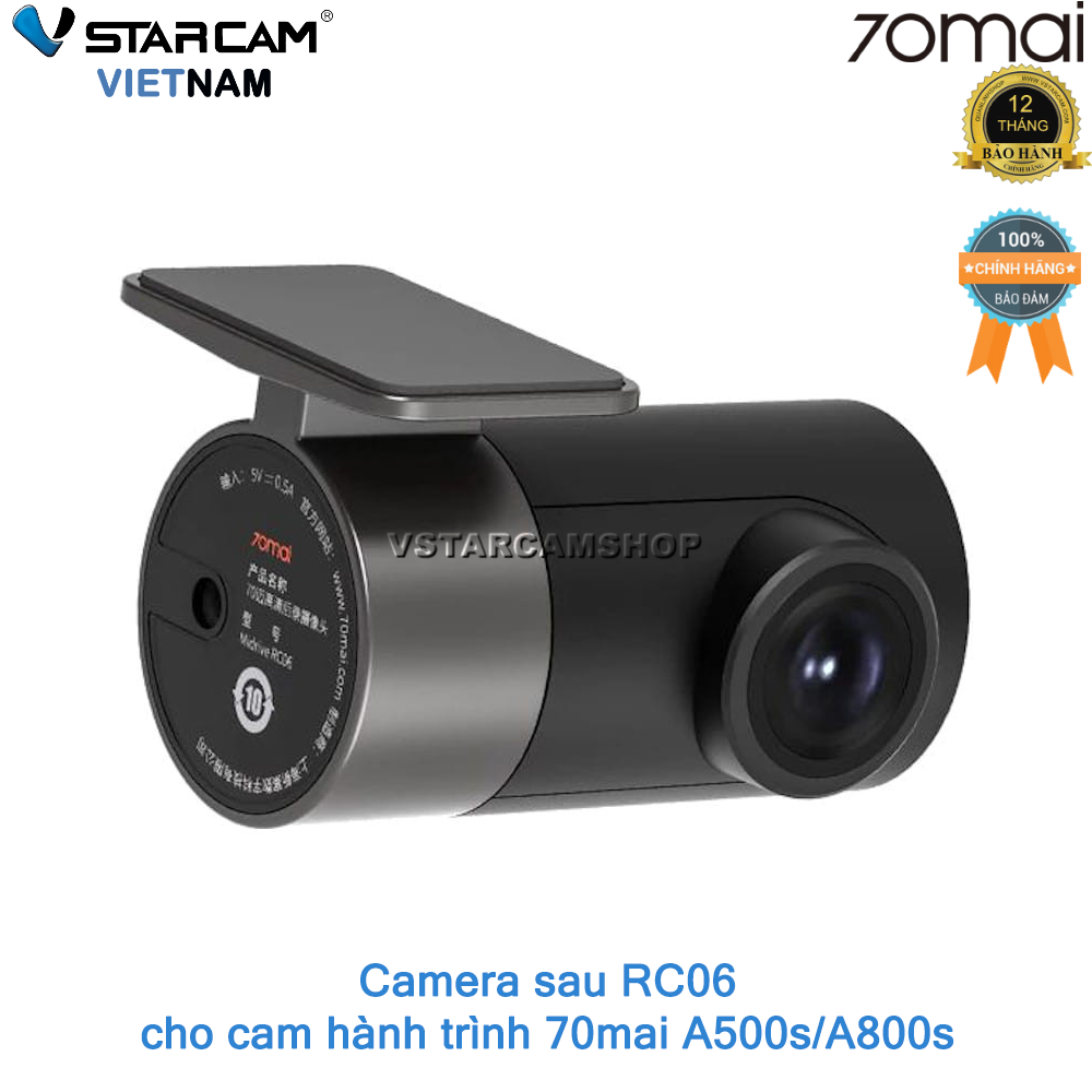 Cam sau RC06 Rear Camera dùng cho 70mai Dash Cam A500s/A800s
