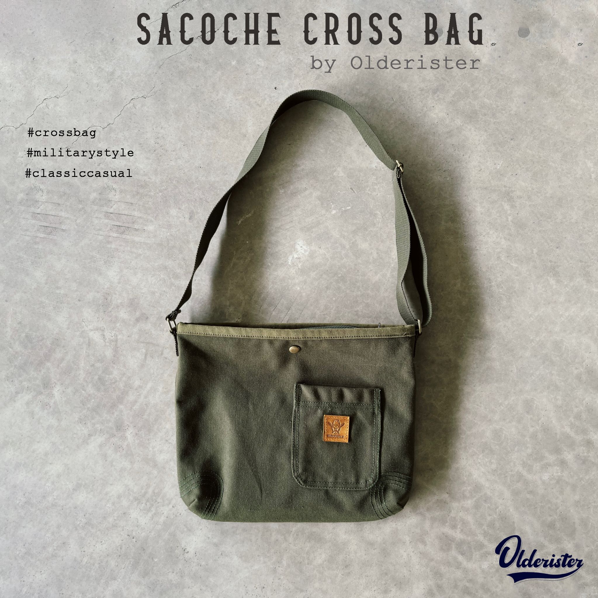 Túi đeo chéo Sacoche Cross Bag - Olderister