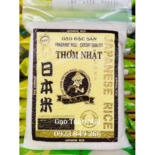 Gạo sạch thơm nhật dẻo thơm mềm