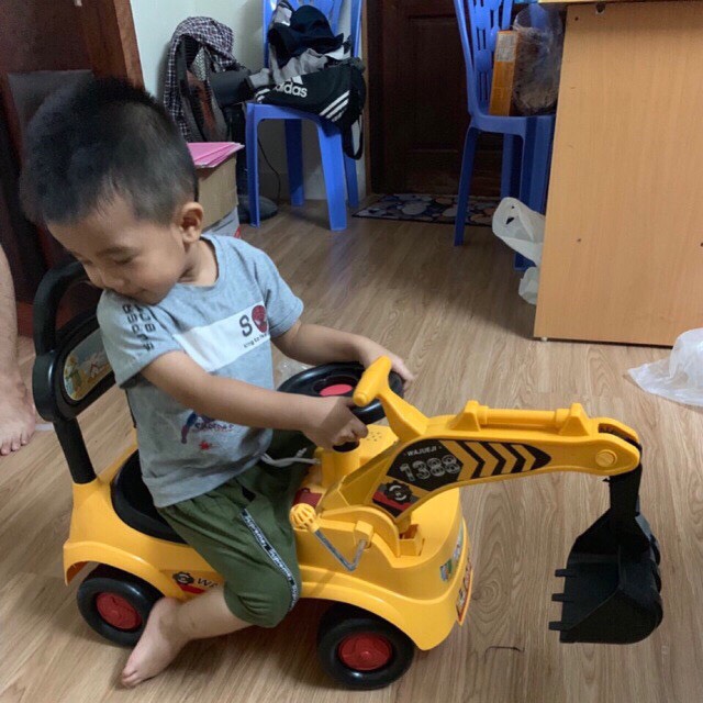 máy xúc - máy đào - xe cẩu cho bé loại có đèn nhạc - xe cuốc - máy cuốc - xe cuốc trẻ em - máy cuốc trẻ em - máy cuốc cho bé