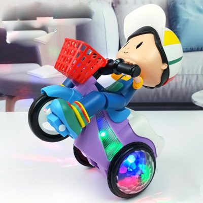 Xe Đạp Ba Bánh Xe Đồ Chơi Có Hiệu Ứng Ánh Sáng Xoay