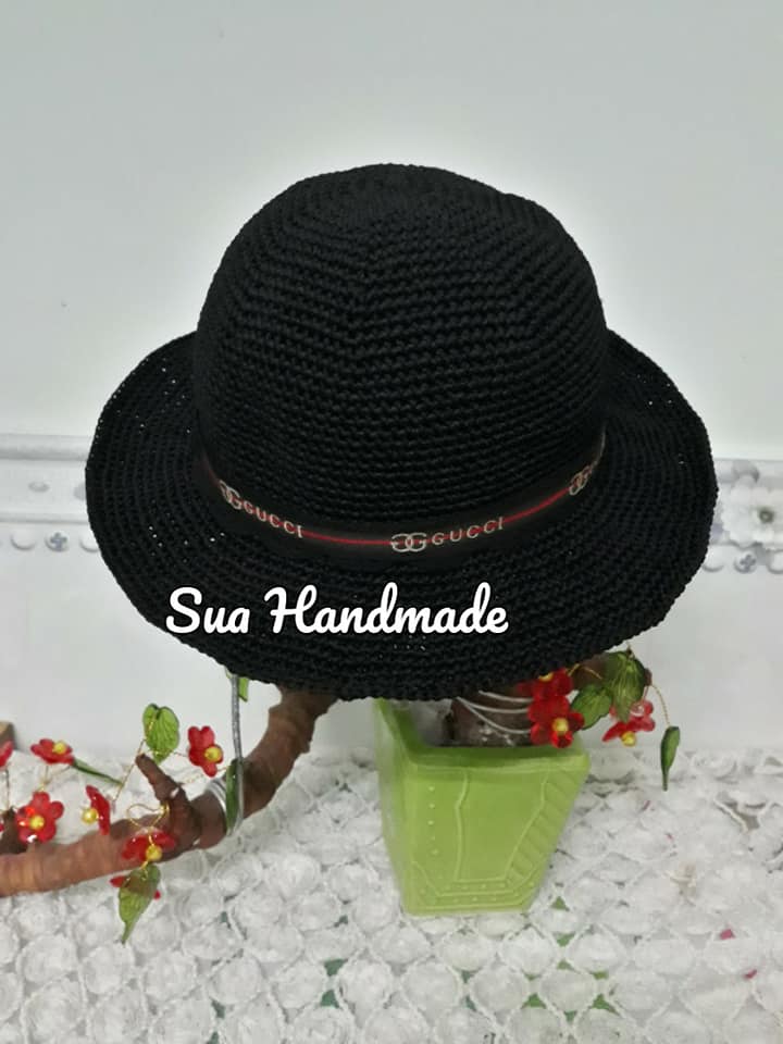 Nón handmade chất liệu sợi dệt Việt Nam