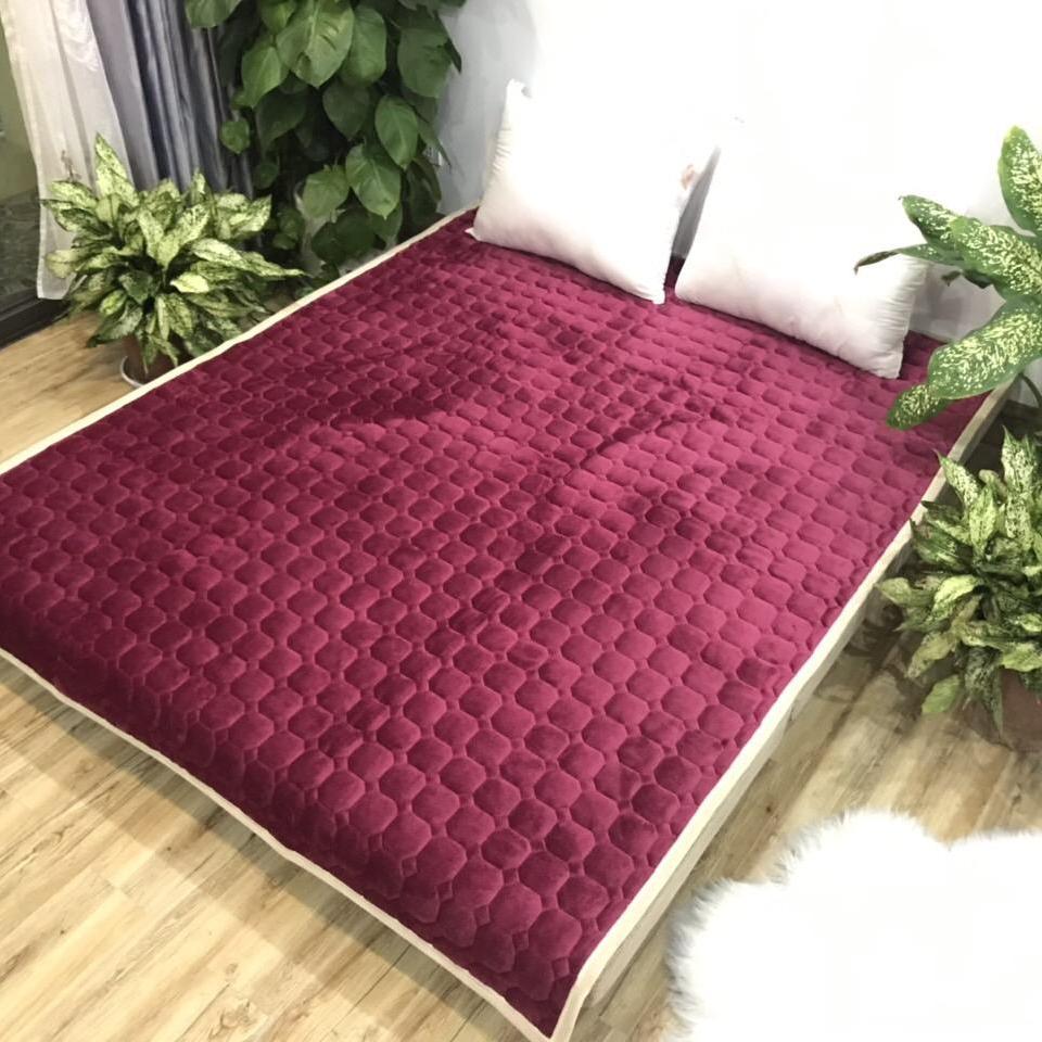 [Nhiều mẫu - Được chọn màu - 1m6x2m] Thảm nhung trải giường, trải sàn nhà, nền nhà đa năng có thể giặt máy giặt