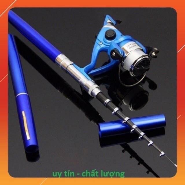 cần câu bút mini dài 1m6 nhét cốp tải cá 8kg y hình
