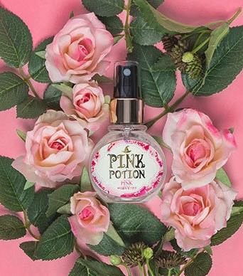 Xịt thơm toàn thân và tóc body holic - pink potion