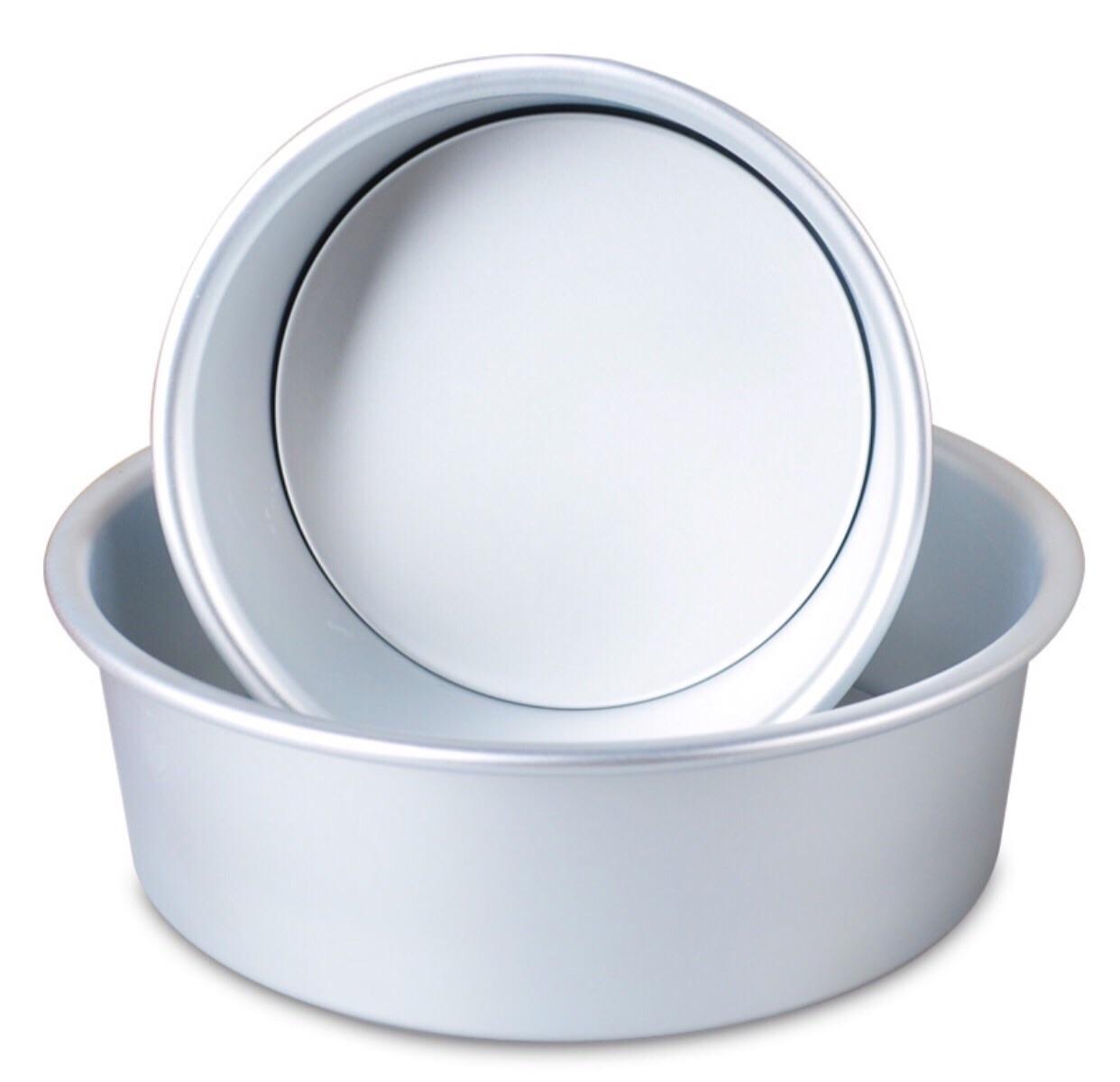 Khuôn nhôm đúc tròn đế rời 20cm
